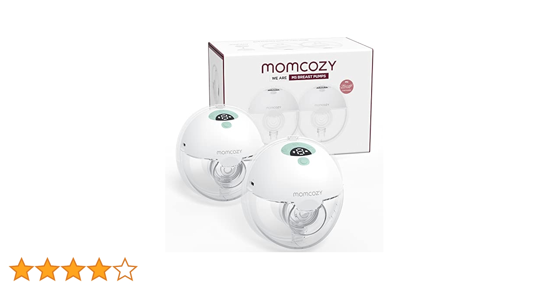 Momcozy ハンズフリー＆超軽量 V2痛みのないポータブルダブル電動搾乳機 Amazon.co.jp: Momcozy ハンズフリー＆超軽量 搾乳機 V2 強力な